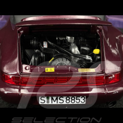 Porsche 911 Carrera 2 Type 964 Turbo Look Cabriolet 1992 Améthyste Métallisé 1/18 Norev 187141