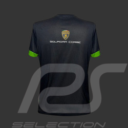 Lamborghini T-shirt Squadra Corse Black / Green 400023200001 - unisex