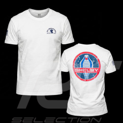 T-Shirt Shelby Hommage Le Mans 1966 Blanc - Homme