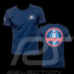 Shelby T-Shirt Tribute Le Mans 1966 Navy Blue - Men