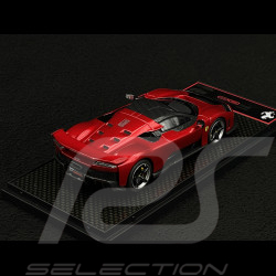 Ferrari F80 2024 Rosso Supercar / Two-Tone Carbon Rims 1/43 BBR Models BBRC305H