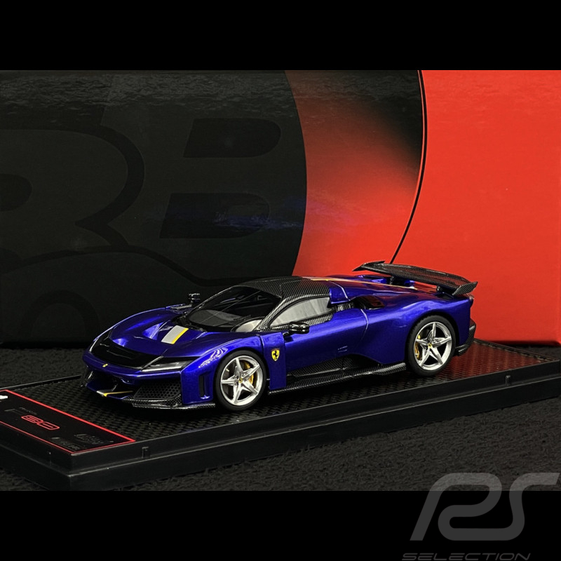 Ferrari F80 2024 Blu Elettrico / Silver Rims 1/43 BBR Models BBRC305D