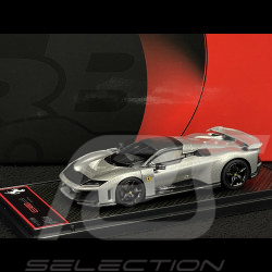 Ferrari F80 2024 Aluminium Lucido / Carbon Rims 1/43 BBR Models BBRC305E
