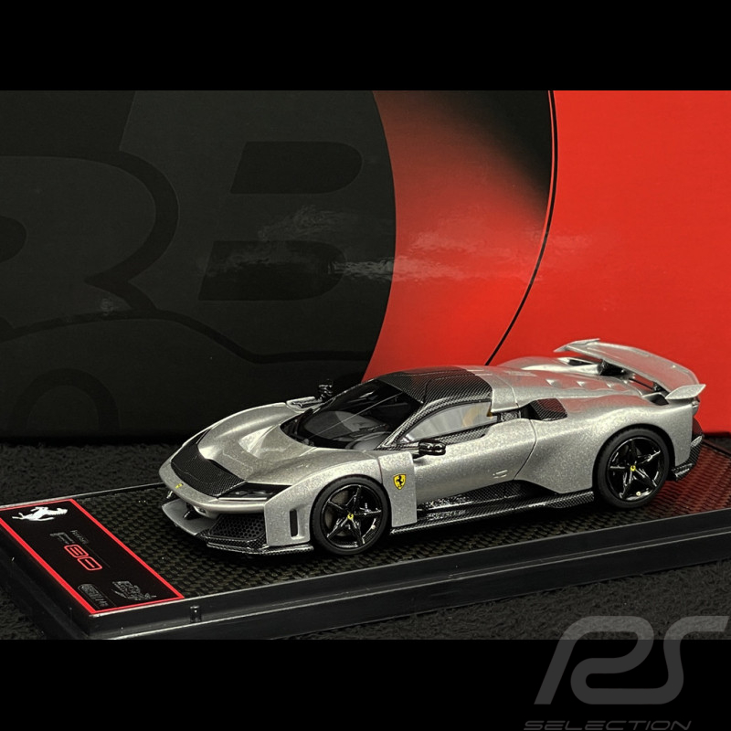Ferrari F80 2024 Aluminium Lucido / Jantes Carbone 1/43 BBR Models BBRC305E
