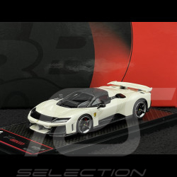 Ferrari F80 2024 Bianco Italia / Two-Tone Carbon Rims 1/43 BBR Models BBRC305C