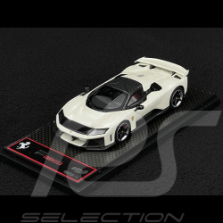 Ferrari F80 2024 Bianco Italia / Two-Tone Carbon Rims 1/43 BBR Models BBRC305C