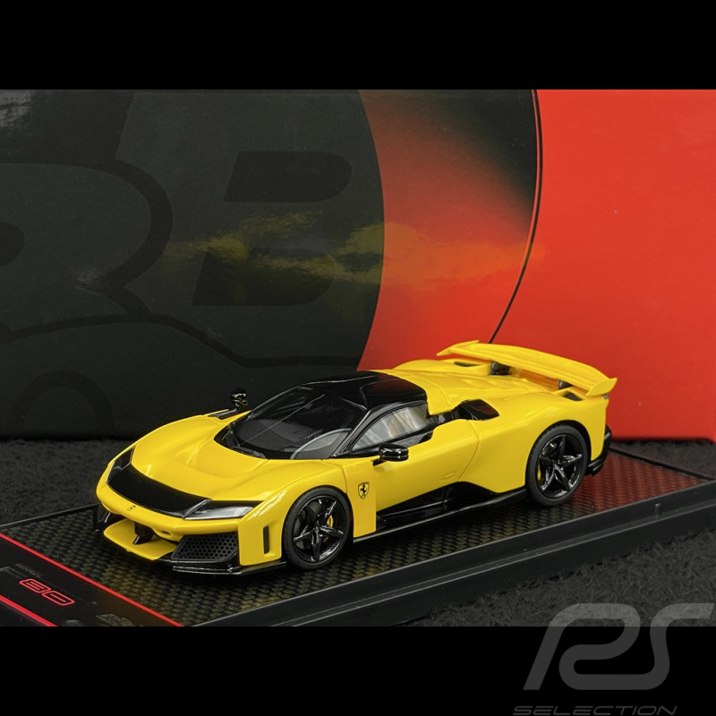 Ferrari F80 2024 Giallo Modena / Carbon Rims 1/43 BBR Models BBRC305B1