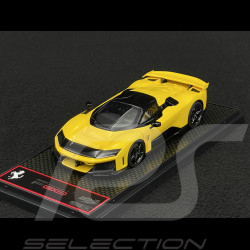 Ferrari F80 2024 Giallo Modena / Carbon Rims 1/43 BBR Models BBRC305B1