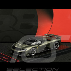 Ferrari F80 2024 Verde Masoni / Zweifarbige Carbonfelgen 1/43 BBR Models BBRC305I1