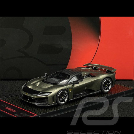 Ferrari F80 2024 Verde Masoni / Two-Tone Carbon Rims 1/43 BBR Models BBRC305I1