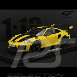 Porsche 911 GT2 RS Type 992 Pack Weissach Record Tour du Nürburgring 2017 Jaune Racing 1/18 GT Spirit GT972
