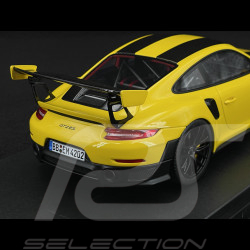 Porsche 911 GT2 RS Type 992 Pack Weissach Record Tour du Nürburgring 2017 Jaune Racing 1/18 GT Spirit GT972