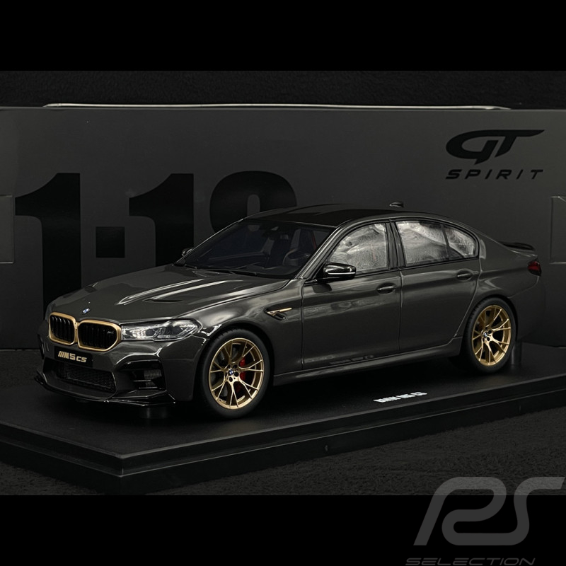 BMW M5 CS 2021 Brands Hatch Gris Métallique 1/18 GT Spirit GT993