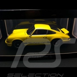 Porsche 911 Carrera RS 2.7 1973 jaune-noires 1/18 Autoart 78053