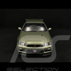 Nissan Skyline GT-R R34 V-Spec II Nür 2001 Millennium Jade 1/12 KK Scale KKDC120212-1