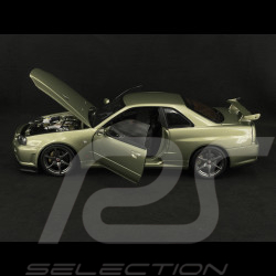 Nissan Skyline GT-R R34 V-Spec II Nür 2001 Millennium Jade 1/12 KK Scale KKDC120212-1