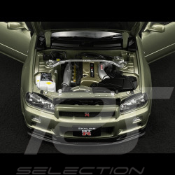 Nissan Skyline GT-R R34 V-Spec II Nür 2001 Millennium Jade 1/12 KK Scale KKDC120212-1