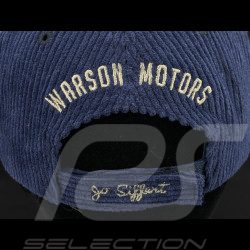 Jo Siffert Hat Lotus Brands Hatch Corduroy Warson Motors Navy Blue 24409 - unisex
