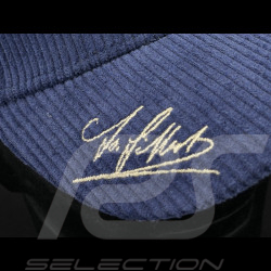 Jo Siffert Hat Lotus Brands Hatch Corduroy Warson Motors Navy Blue 24409 - unisex