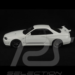 Nissan Skyline GT-R R34 V-Spec II 2001 Blanc 1/12 KK Scale KKDC120213-1