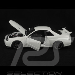 Nissan Skyline GT-R R34 V-Spec II 2001 Weiß 1/12 KK Scale KKDC120213-1
