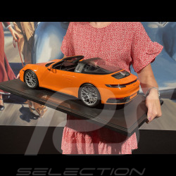 Porsche 911 Targa 4S Type 992 2021 Orange Pastel 1/8 GT Spirit GTS802101