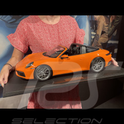 Porsche 911 Targa 4S Type 992 2021 Pastel Orange 1/8 GT Spirit GTS802101