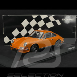 Porsche 911 S 1972 Signal Orange 1/18 Minichamps 155063002