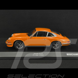 Porsche 911 S 1972 Signal Orange 1/18 Minichamps 155063002