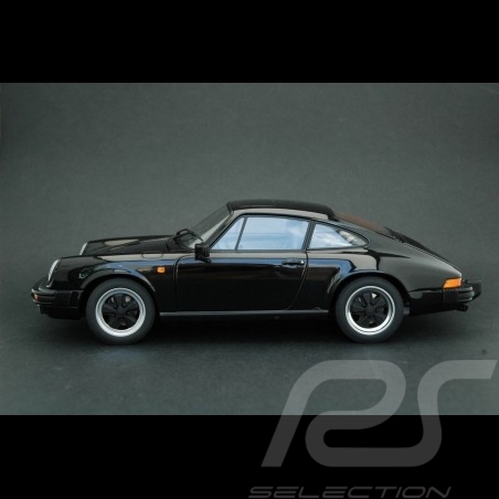 Porsche 911 Carrera 3.2 1988 black 1/18 Autoart 78013