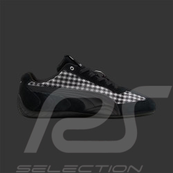 Porsche Shoes 911 Pepita Speedcat Puma Leagacy + Keyring Black / White 309389-01 - unisex