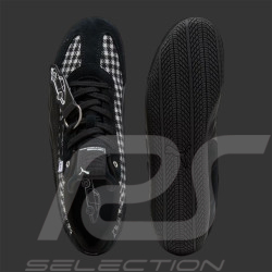 Porsche Shoes 911 Pepita Speedcat Puma Leagacy + Keyring Black / White 309389-01 - unisex