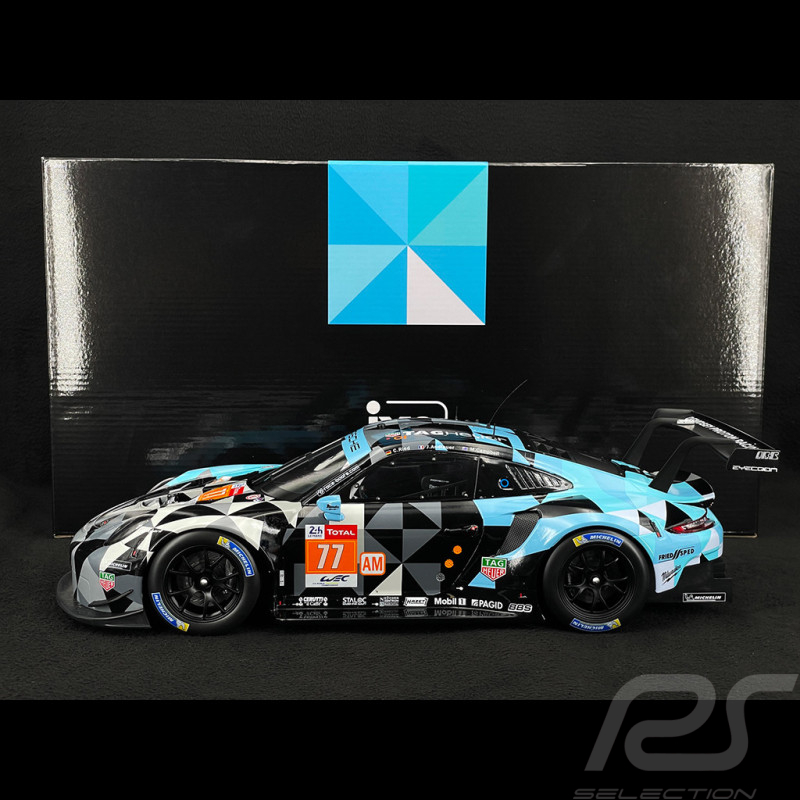 Porsche 911 RSR Typ 991 n° 77 Sieger 24h le Mans 2018 1/12 Ixo LEGT12007