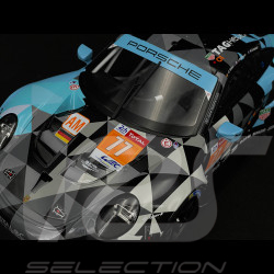 Porsche 911 RSR Type 991 n° 77 Vainqueur 24h le Mans 2018 1/18 Ixo LEGT12007