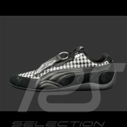 Chaussure Porsche 911 Pepita Speedcat Puma Leagacy + Porte-clés Noir / Blanc 309389-01 - mixte
