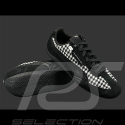 Chaussure Porsche 911 Pepita Speedcat Puma Leagacy + Porte-clés Noir / Blanc 309389-01 - mixte