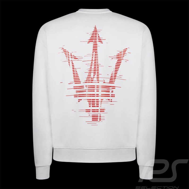 Maserati Sweatshirt Fuoriserie Sport White - Unisex