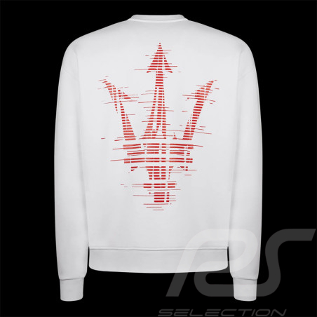 Maserati Sweatshirt Fuoriserie Sport White - Unisex