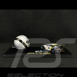 Set Porsche 911 RSR Type 991.2 n° 911 24h Le Mans 2023 with Michael Fassbender's Helmet 1/43 Spark WAP0202210TRSR