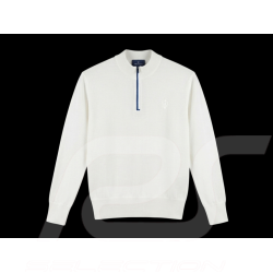 Maserati Polo Shirt Long Sleeve Made in Italy White - Women