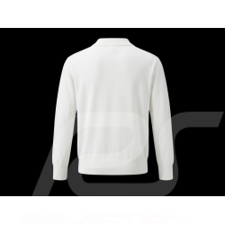 Maserati Polo Shirt Long Sleeve Made in Italy White - Women
