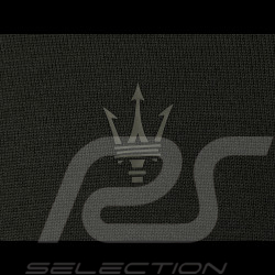 Maserati Polo Shirt Long Sleeves Made in Italy Black - Men