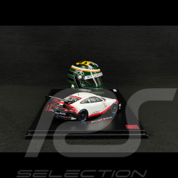 Set Porsche 911 GT3 Cup Type 991.2 n° 93 2020 avec Casque Michael Fassbender 1/43 Spark WAP0202110TGT3