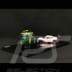 Set Porsche 911 GT3 Cup Type 991.2 n° 93 2020 with Michael Fassbender's Helmet 1/43 Spark WAP0202110TGT3