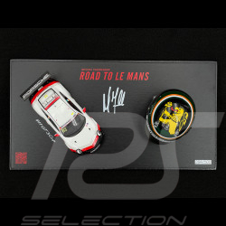 Set Porsche 911 GT3 Cup Type 991.2 n° 93 2020 with Michael Fassbender's Helmet 1/43 Spark WAP0202110TGT3