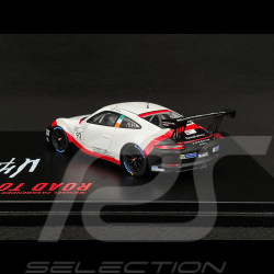 Set Porsche 911 GT3 Cup Type 991.2 n° 93 2020 with Michael Fassbender's Helmet 1/43 Spark WAP0202110TGT3