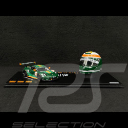 Set Porsche 911 RSR Typ 991.2 n° 93 European Le Mans Series 2020 mit Michael Fassbenders Helm 1/43 Spark WAP0202200TRSR