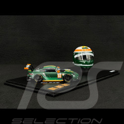 Set Porsche 911 RSR Type 991.2 n° 93 European Le Mans Series 2020 with Michael Fassbender's Helmet 1/43 Spark WAP0202200TRSR