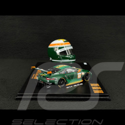 Set Porsche 911 RSR Type 991.2 n° 93 European Le Mans Series 2020 with Michael Fassbender's Helmet 1/43 Spark WAP0202200TRSR