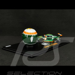 Set Porsche 911 RSR Type 991.2 n° 93 European Le Mans Series 2020 with Michael Fassbender's Helmet 1/43 Spark WAP0202200TRSR